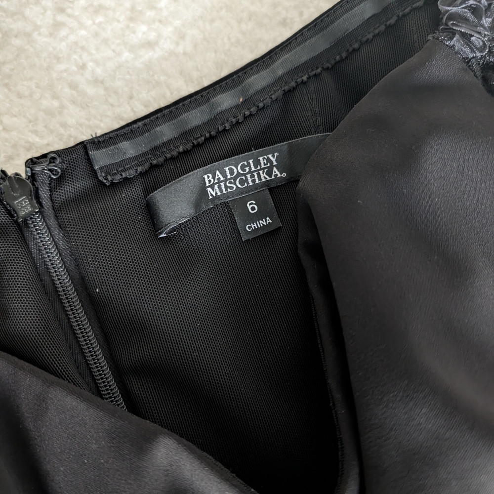 Badgley Mischka Black Dress